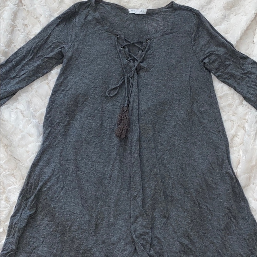 Socialite grey dress